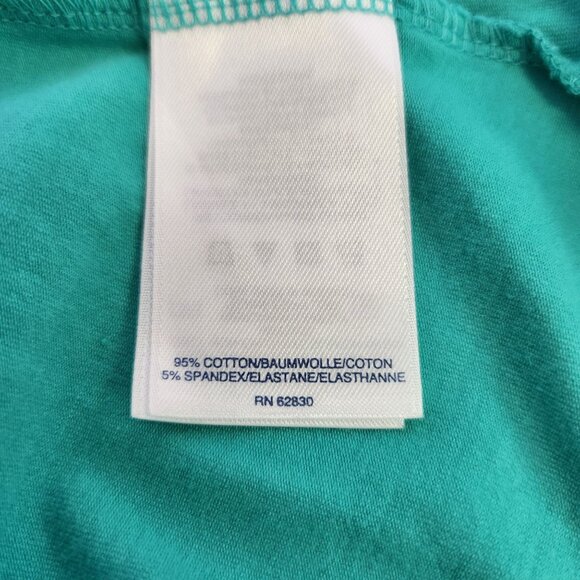 Lands End Girls 10/12 Rainbow Short Sleeve Pullover Dress 2175 - Picture 4 of 7